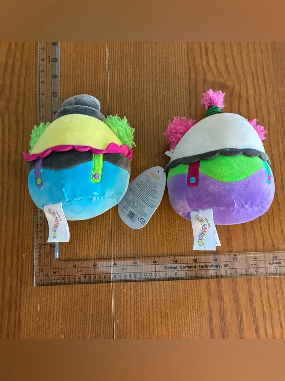 Set of Two Clown Squishmallows - Picture 2 of 5